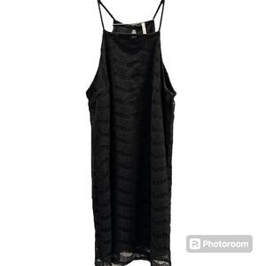 SAGE Little Black Dress Racerback Straps Size S Cocktail Lined Lightweight NWT